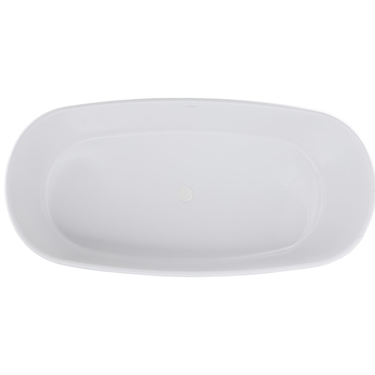 Hydro Systems Newbury 62" x 28" Freestanding Soaking Solid Surface